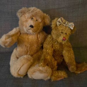Set of 2 Stuffed Bears